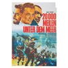 Image 1 : A "20,000 Leagues Under the Sea" German Reissue Poster.