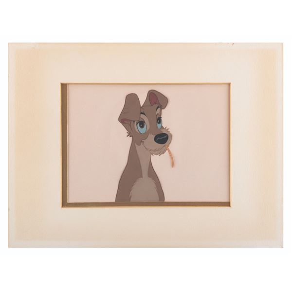 A Pair of "Lady and the Tramp" Production Cels.