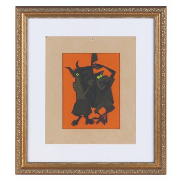 A Maleficent's Goons Cel from "Sleeping Beauty."