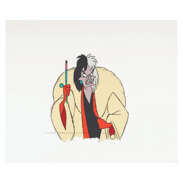 An Original Cruella De Vil Production Cel.