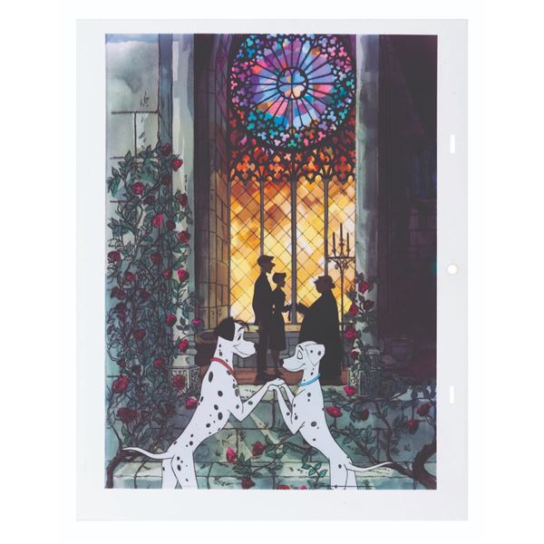 A  One Hundred and One Dalmatians  Dye Transfer Print.