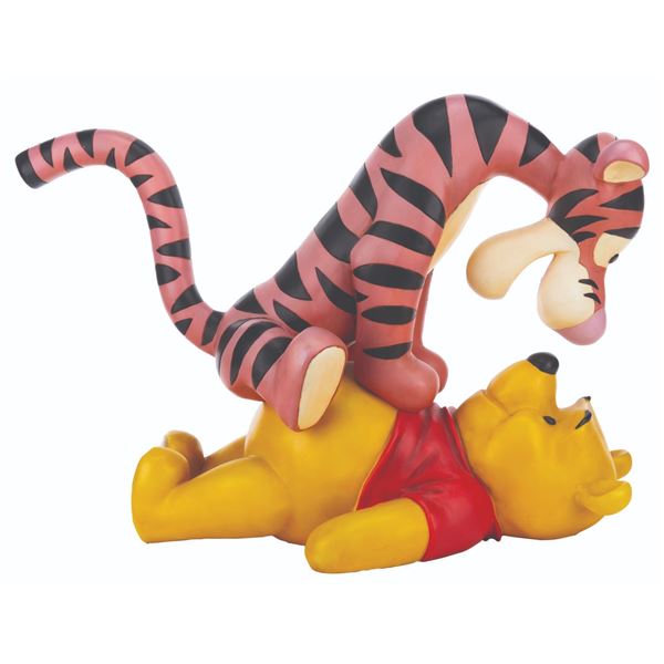 A Rare Winnie the Pooh and Tigger Big Fig.