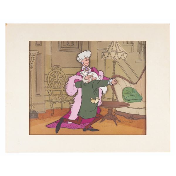 An Original Production Cel from "The Aristocats."