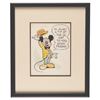 Image 2 : An Original Mickey Mouse Drawing by Manuel Gonzales.