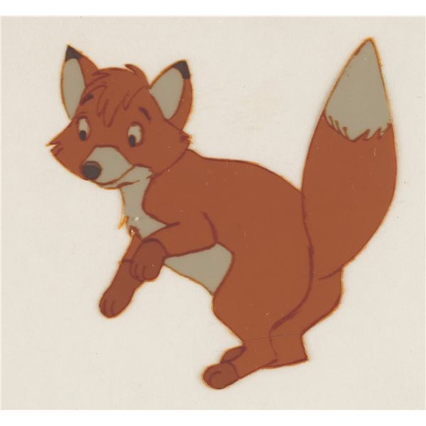 An Original Tod Cel from "The Fox and the Hound."
