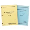 Image 1 : A Pair of "My Science Project" Scripts.