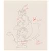 Image 4 : A Pair of Original "The Wuzzles" Drawings and Xeroxes.