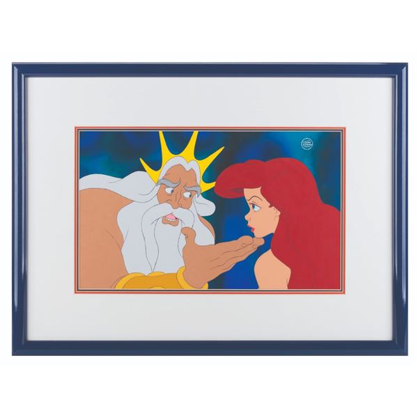 An Original Production Cel from "The Little Mermaid."