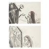 Image 2 : A Pair of "Nightmare Before Christmas" Storyboards.