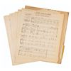 Image 1 : An "Operation Wonderland" Music Score.