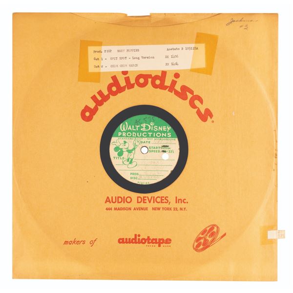 A "Mary Poppins" Record with "Chim Chim Cher-ee" March.