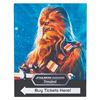 Image 1 : A Star Wars and "Frozen" Disneyland Ticket Sales Sign.