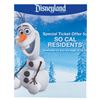 Image 2 : A Star Wars and "Frozen" Disneyland Ticket Sales Sign.