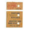 Image 1 : A Pair of Disneyland Junior Ticket Stubs.