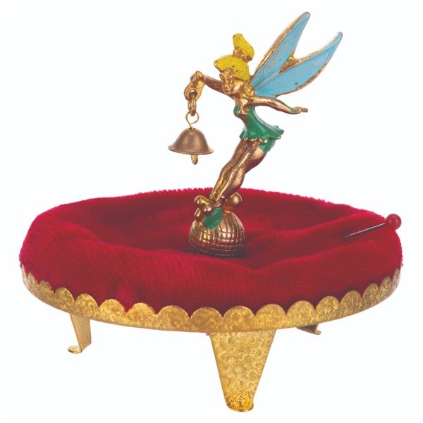 A Tinker Bell Pin Cushion.