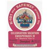 Image 3 : Disneyland Celebration Vacation Sweepstakes Displays.