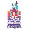 Image 1 : A Disneyland 35 Years of Magic Lamppost Sign.