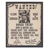 Image 1 : A Frontierland Print Shop Personalized Wanted Poster.