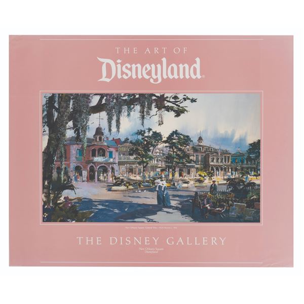A New Orleans Square Disney Gallery Poster.