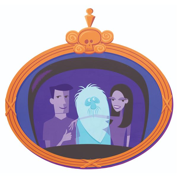 A Haunted Mansion 40th Anniversary SHAG Event Sign.