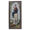Image 2 : A Haunted Mansion Stretching Portrait Tapestry Set.