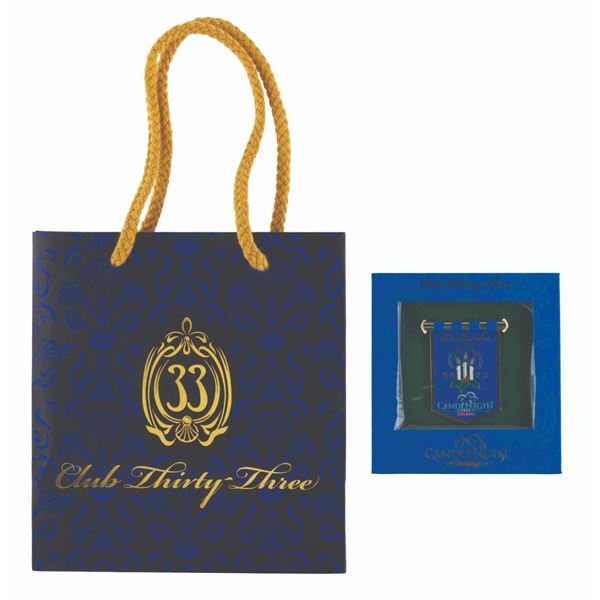 A Disneyland Club 33 Candlelight Pin.