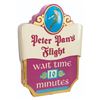Image 3 : A Peter Pan's Flight Wait Time Sign.