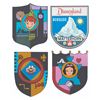 Image 1 : A Set of Fantasyland Metal Attraction Shields.