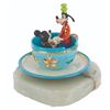 Image 2 : A Ron Lee Mad Tea Party Mickey & Goofy Sculpture.