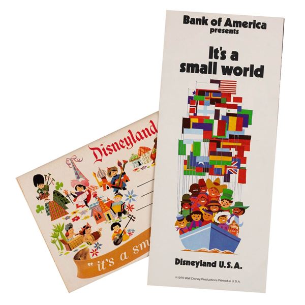 An It's a Small World Photo Mailer and Brochure.