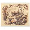 Image 2 : A Harper Goff Jungle Cruise Disneyland Hotel Print.
