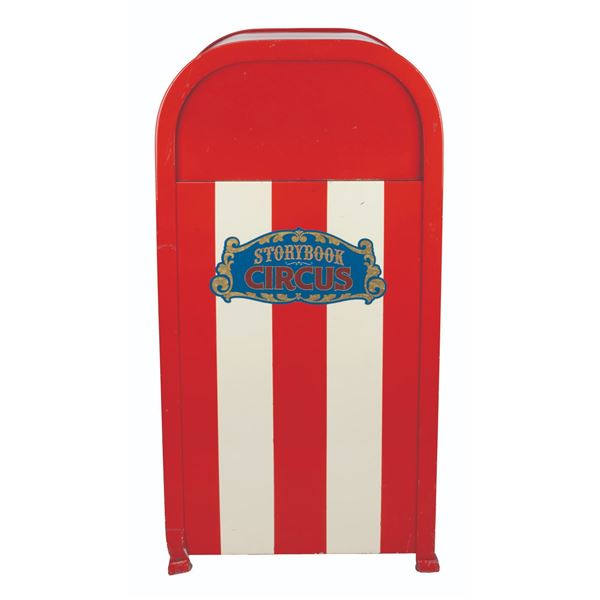 A Fantasyland Storybook Circus Trash Can.