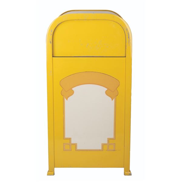 A Walt Disney World Monorail Station Trash Can.