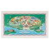 Image 1 : A Walt Disney World 40th Anniversary Preview Map Print.