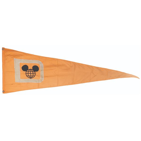 A Pair of Walt Disney World Seven Seas Lagoon Flags.