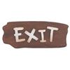 Image 1 : A Winnie-the-Pooh & Tigger Meet and Greet Exit Sign.