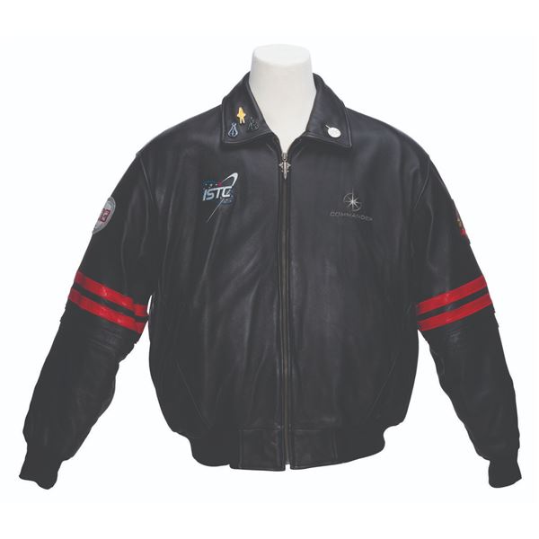 A Mission: SPACE Leather Jacket.