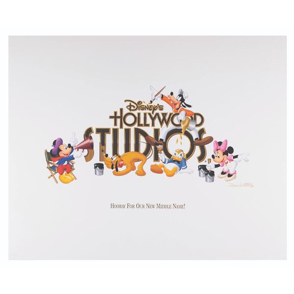 A Disney Hollywood Studios New Name Print.