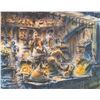 Image 2 : Pirate Room Wall Art of Jack Sparrow with Treasure.