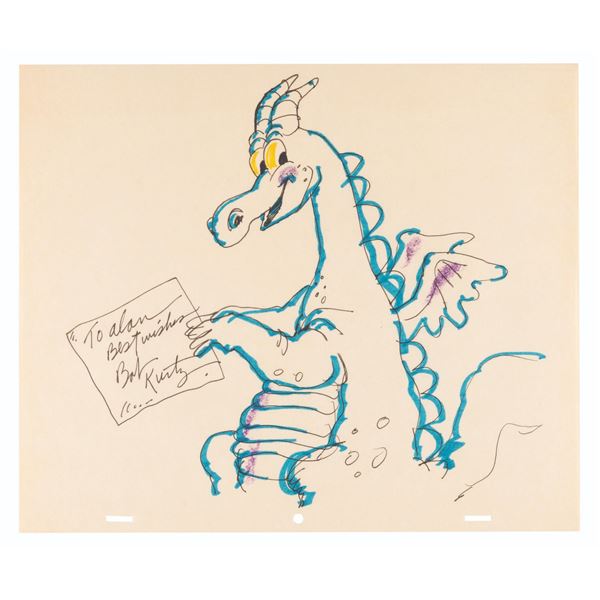 A Drawing Signed By Bob Kurtz.