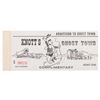 Image 3 : Two Knott's Ghost Town Complimentary Ticket Books.