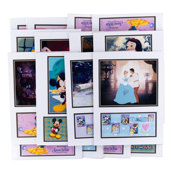 Art of Disney First Day of Issue Stamps and Prints.