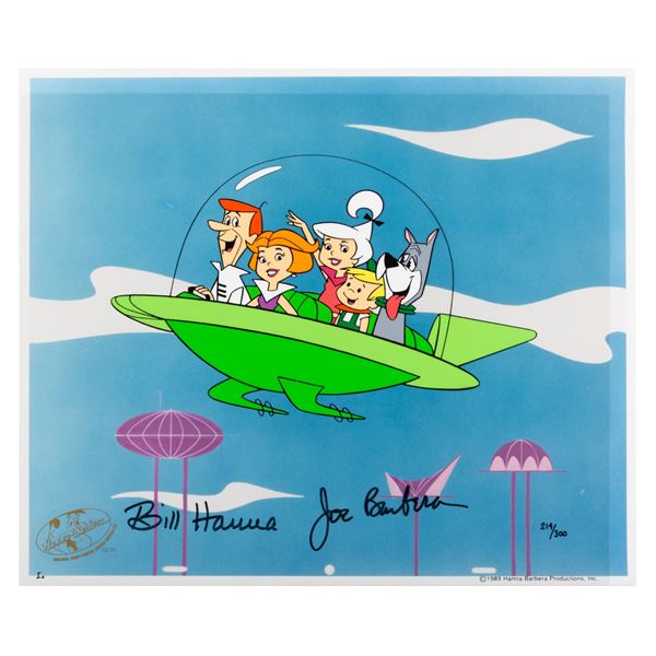 A Hanna-Barbera Signed "Jetson" Limited-Edition Cel.