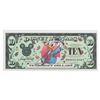 Image 1 : A Disney Dollars Disneyland Paris 2000 $10 Bill.