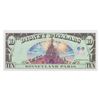 Image 2 : A Disney Dollars Disneyland Paris 2000 $10 Bill.