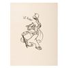 Image 1 : A Drawing of Honest John from "Pinocchio."