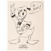 Image 2 : A Donald Duck Drawing Signed By Jack Hannah.