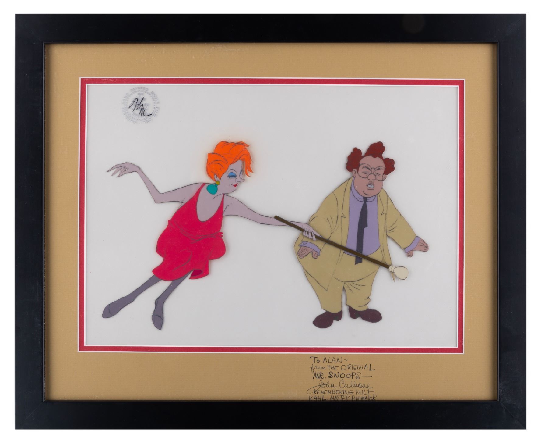 A Signed Production Cel from