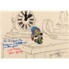 Image 1 : A "Mickey's Christmas Carol" Jiminy Production Cel.