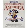 Image 1 : A Disneyland Celebrate America Cast Member Poster.
